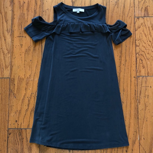 LOFT Dresses & Skirts - Super soft, barely worn XSP bare shoulder dress